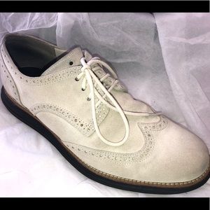 Cole Haan white Original Grand Wingtip